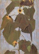 Egon Schiele Sunflower I(mk12) Spain oil painting artist